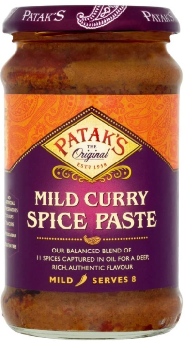 mild curry paste